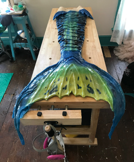 Silicone Mermaid tail, 100% Customizable & Swimmable